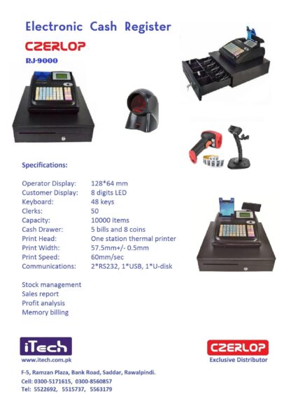 Cash Register | CZERLOP RJ-9000 - Image 2